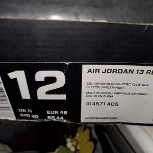 Air Jordan 13 retro men's size 12